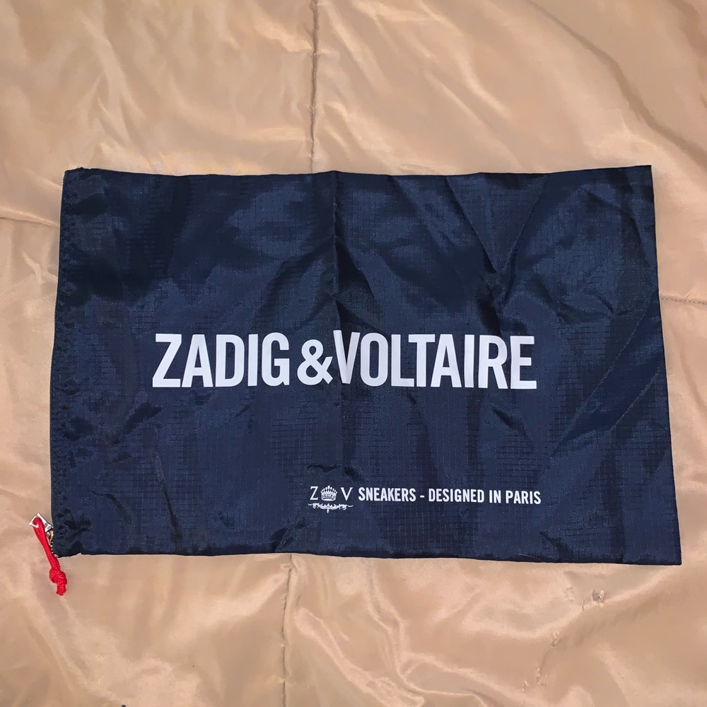 NEW Zadig & Voltaire Sneakers Dust Bag